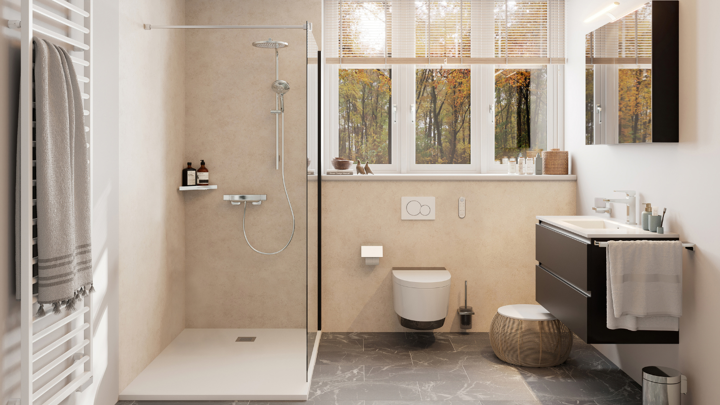 Moderne badkamerstijl