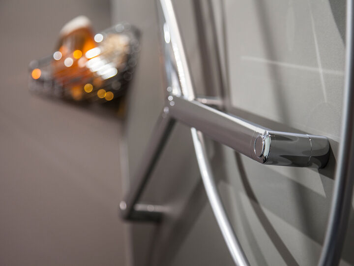 45 graden glijstang en handgreep