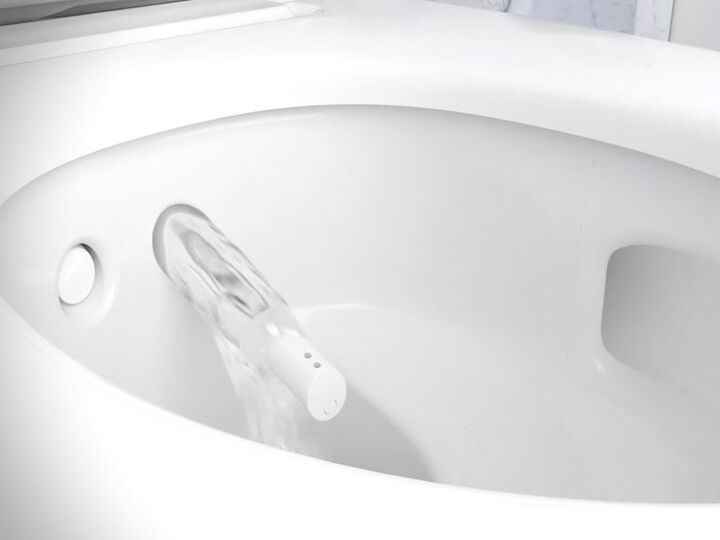 Douchewc maakt zichzelf schoon