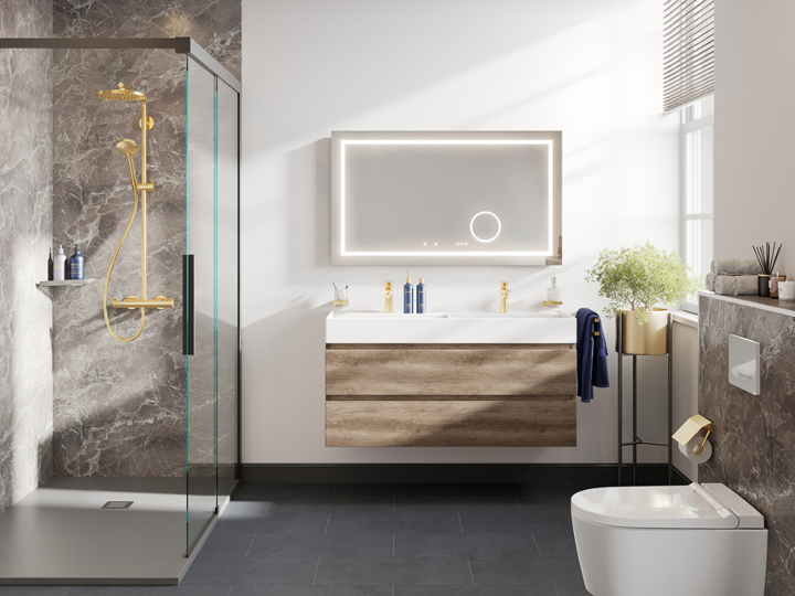 Hotelchic badkamerstijl