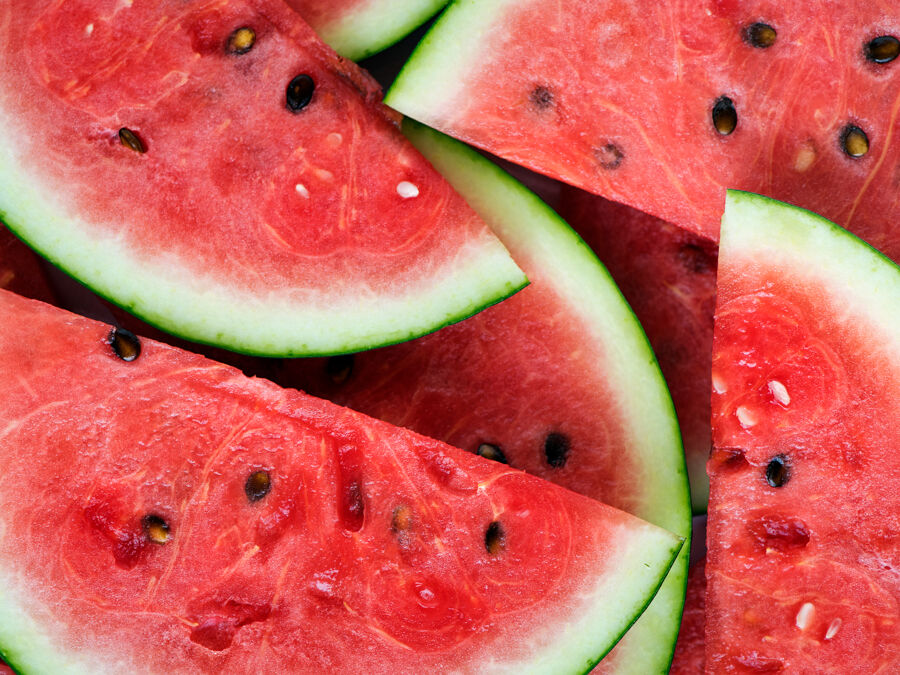 Gesneden watermeloen