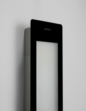 Sunshower ONEPLUS_M_Black_opbouw_UIT_zijkant detail