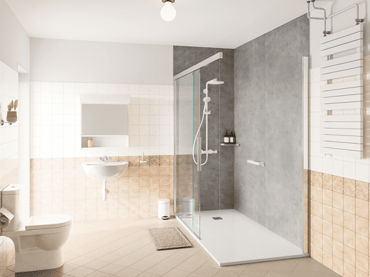 veilige douche in 1 dag