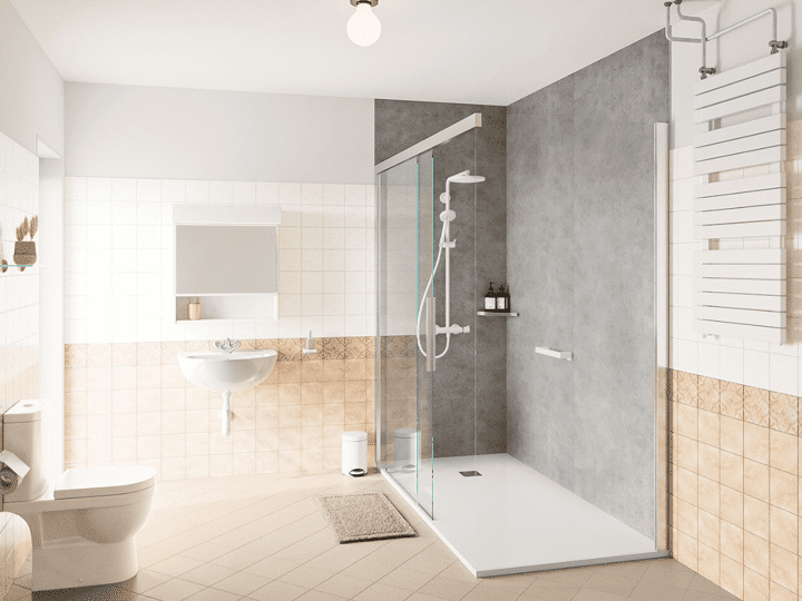 veilige douche in 1 dag